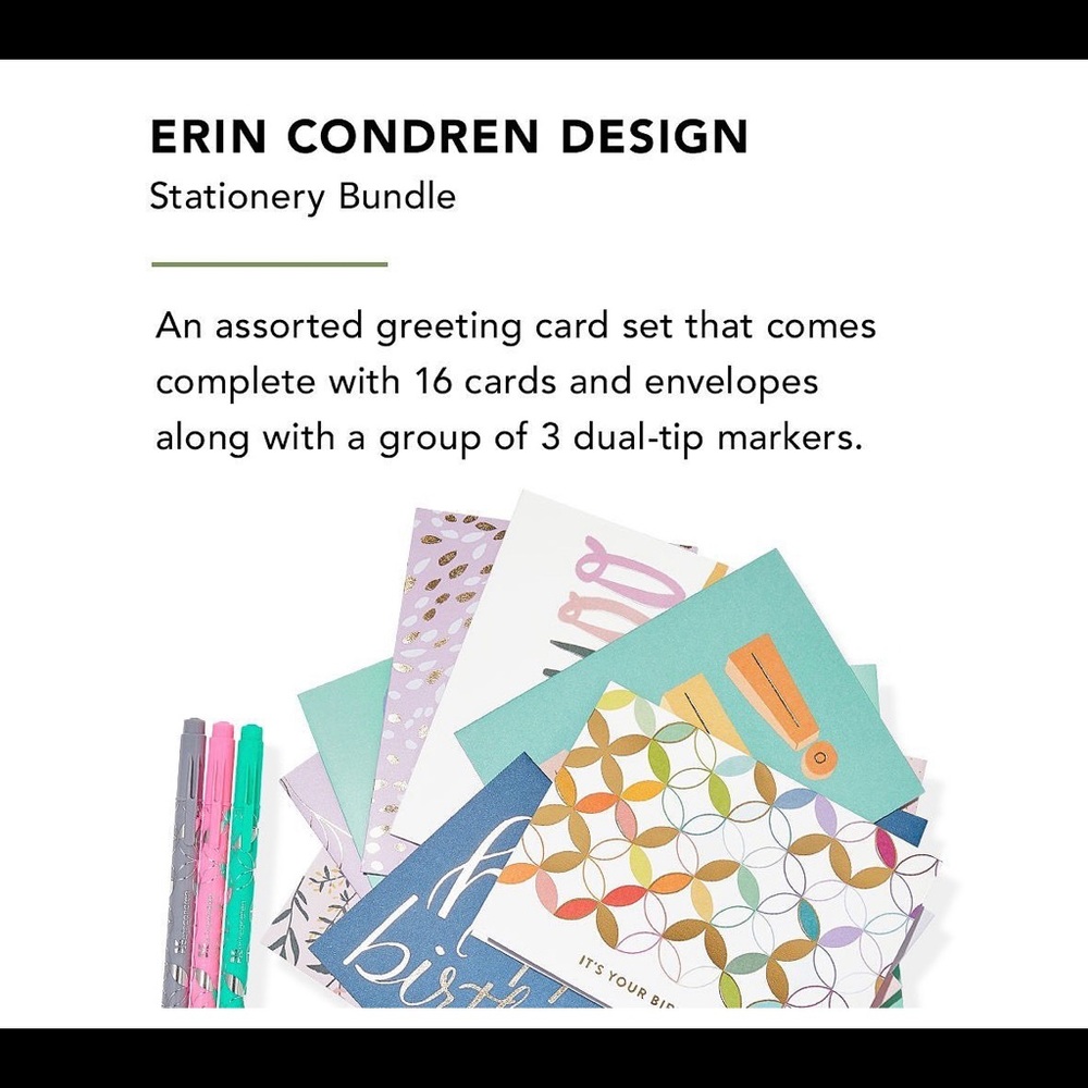 Super cute Erin Condren Stationary Set
